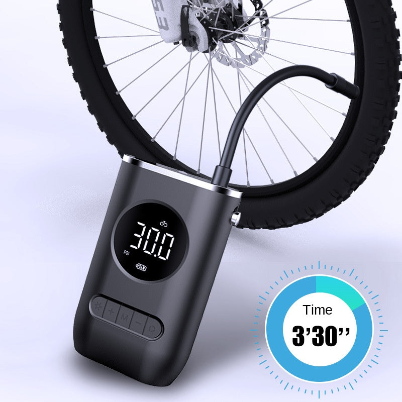 Nueva bomba de inflado portátil para coche, minibomba de inflado de neumáticos eléctrica para bicicleta, de mano