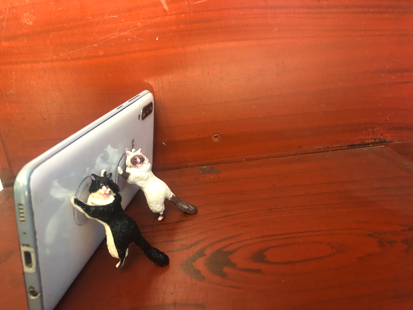 SOPORTE DE CELULARES CON DISEÑO DE GATO🐱