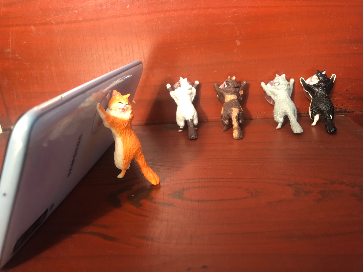 SOPORTE DE CELULARES  CON DISEÑO DE GATO🐱